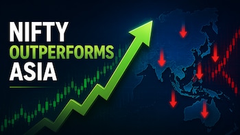 Nifty Bucks Asia Selloff, Emerges Only Major Regional Index In Green As Financials, RIL Lift Market