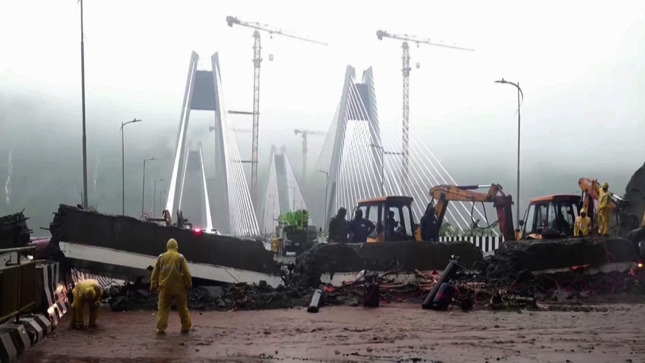 Mumbai-Pune 'Missing Link' Shut Amid Heavy Rains; Closure Triggers Traffic Chaos