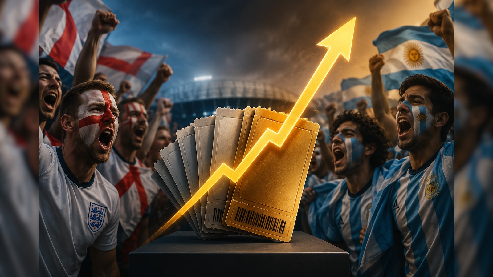 England vs Argentina Semi-Final Ticket Prices Surge On Resale Market