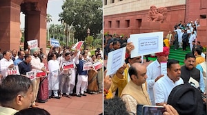Centre Vs Opposition Protest Showdown Outside Parliament Amid Stormy Session