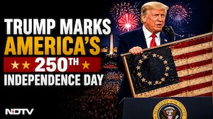 Donald Trump Marks America's 250th Independence Day With Grand Patriotic Celebration