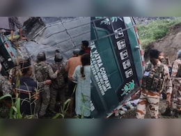 39 Pilgrims Injured As Bus Skids Off Road During Amarnath Yatra In J&K