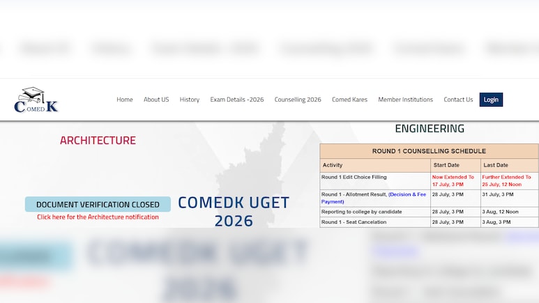 COMEDK UGET 2026 Seat Allotment Result To Be OUT At 3 PM; Check Direct Link And Schedule Ahead