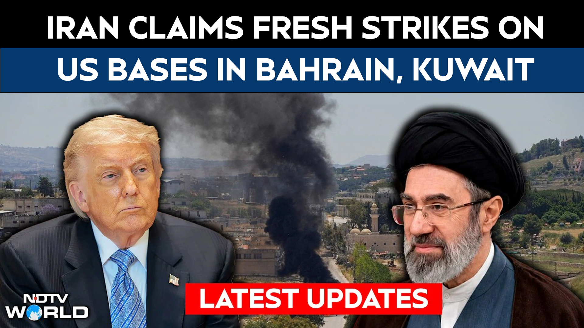 Iran Claims Missile Strikes on US Bases In Bahrain, Kuwait Following Naval Blockade
