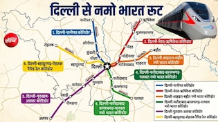 दिल्ली से 6 रूट पर दौड़ेगी नमो भारत, पानीपत, अलवर के बाद पलवल-रोहतक, बड़ौत तक रैपिड रेल, 4 राज्य होंगे कनेक्ट