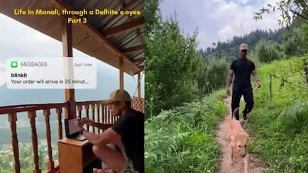 Blinkit Reaches Manali But With A Catch, Doorstep Delivery Means 2 Km Trek