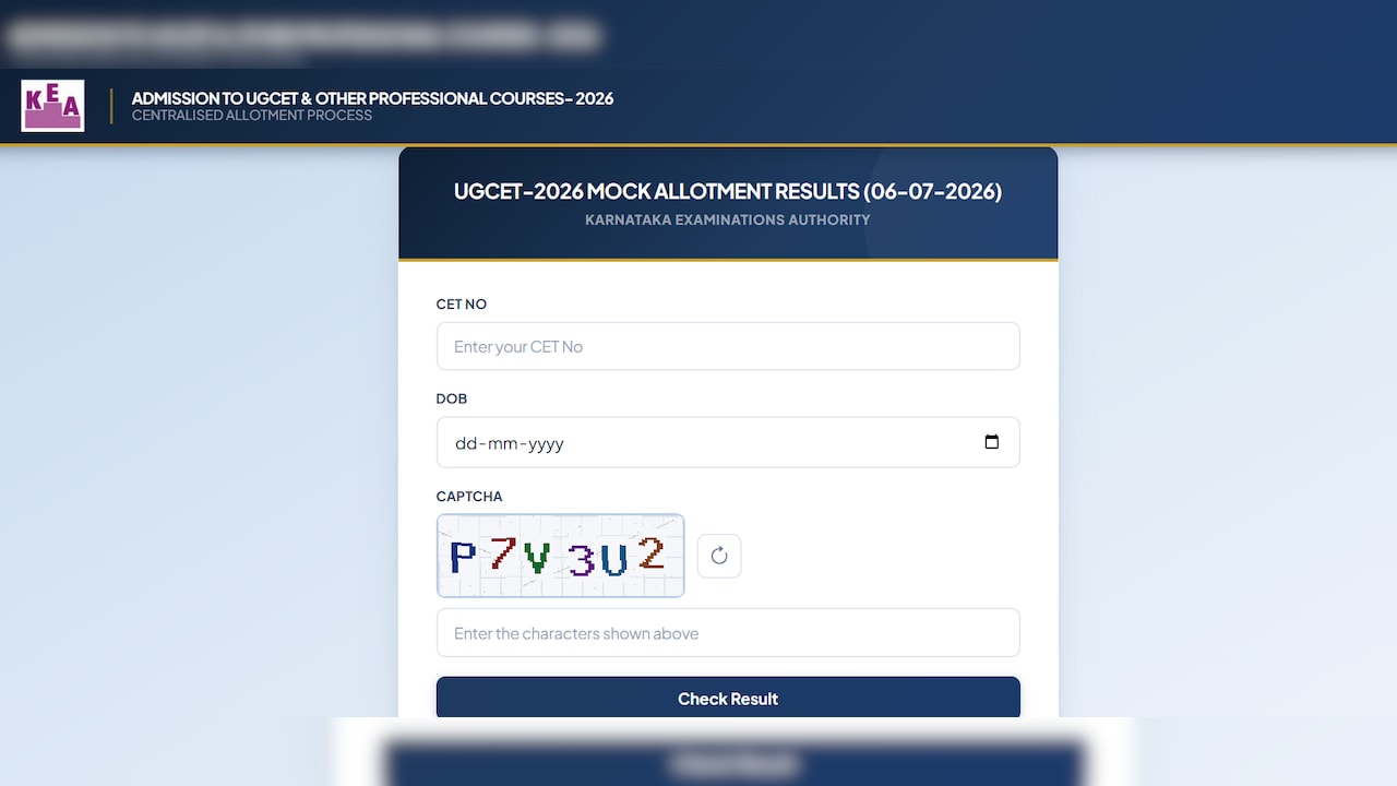 UGCET 2026: KCET Round 1 Mock Seat Allotment Results OUT; Check Direct Link & Edit Window Inside