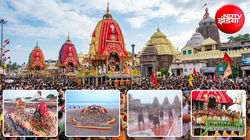 Jagannath Rath Yatra 2026: झमाझम बारिश के बीच 'जय जगन्नाथ' से गूंजा पुरी, तीनों दिव्य रथों के दर्शन को उमड़ा लाखों श्रद्धालुओं का सैलाब