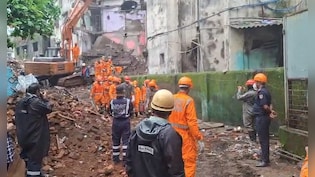 9 Killed, Many Trapped As Building Collapses During Repair Near Mumbai