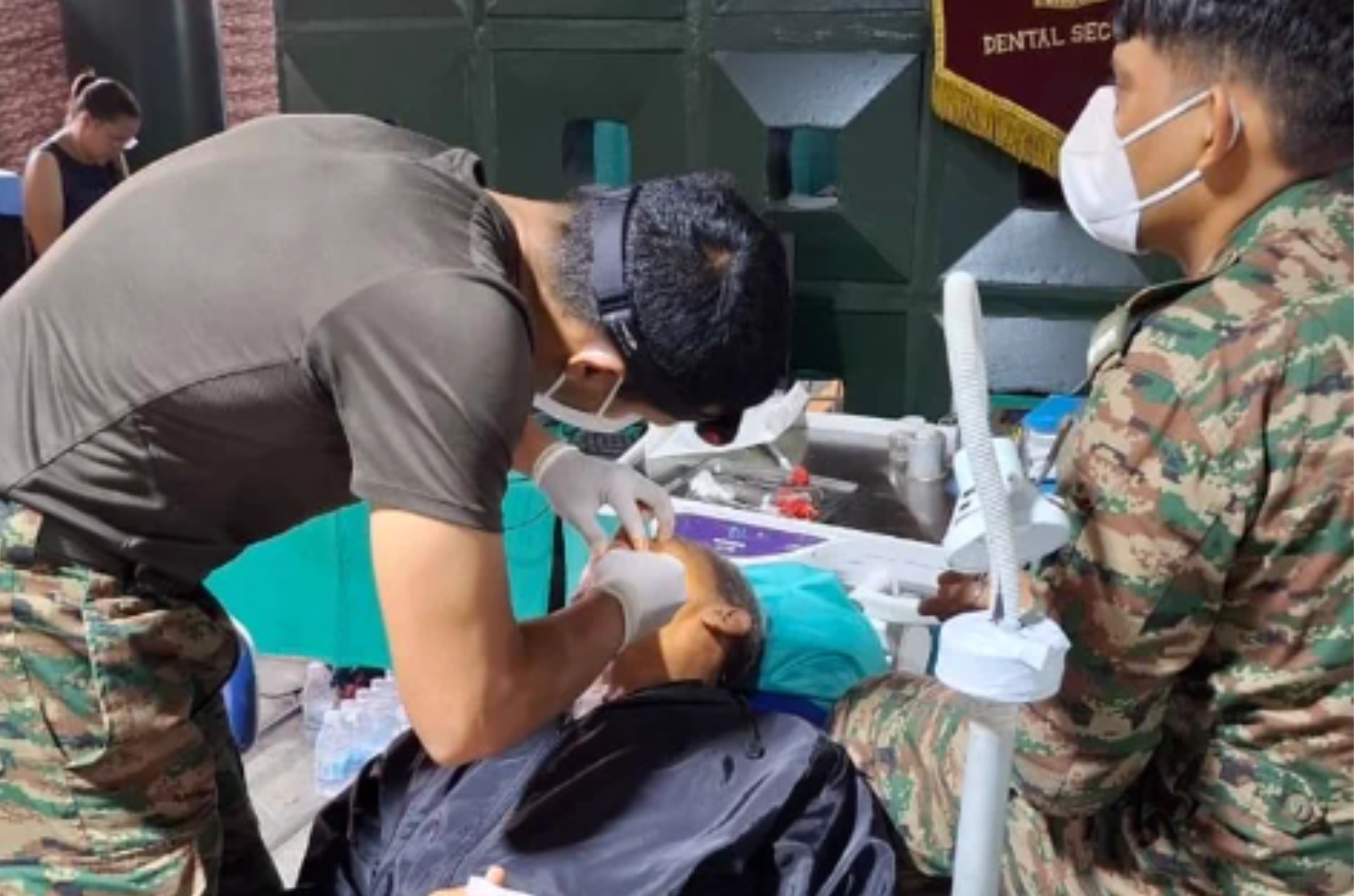 Earthquake hit-Venezuelans thank India for medical treatment at Army Field Hospital