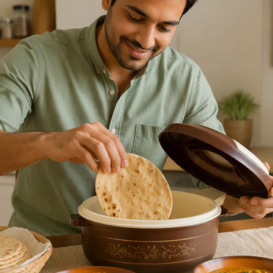 Serve Hot Rotis In Style With These Elegant Casseroles