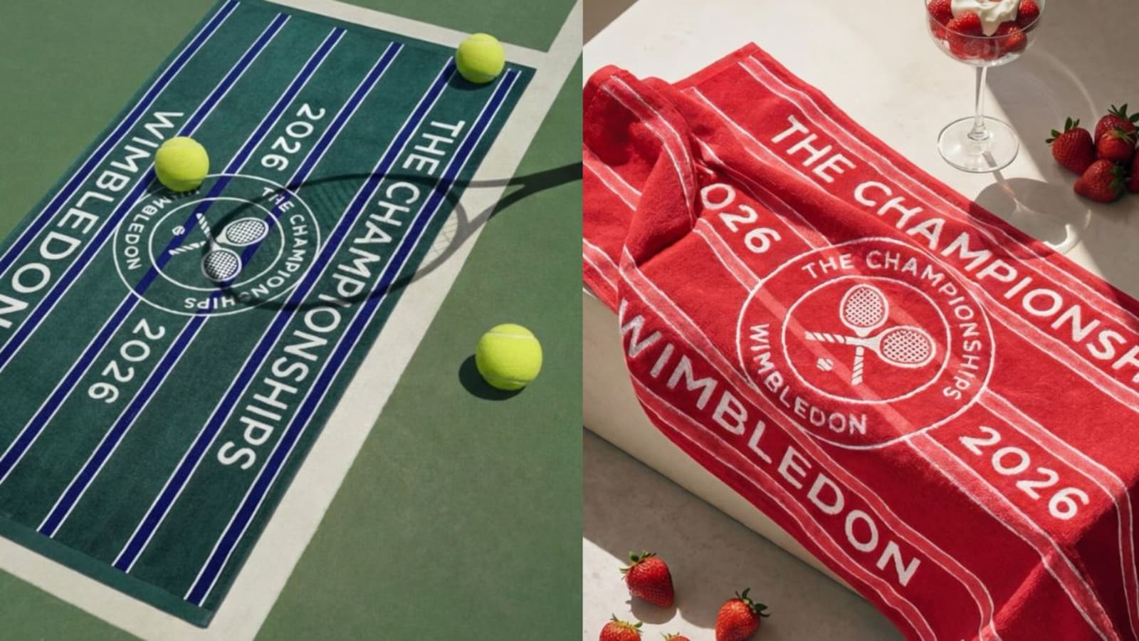 Wimbledon's Official Championship Towels Are Manufactured in India by Christy