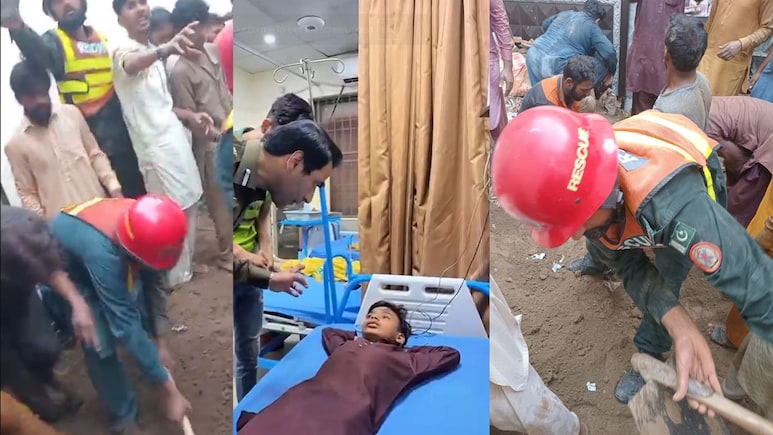 पाकिस्तान के लाहौर में गिरी ट्यूशन सेंटर की छत, 14 बच्चे दबकर मर गए- दिल दहला रहा VIDEO