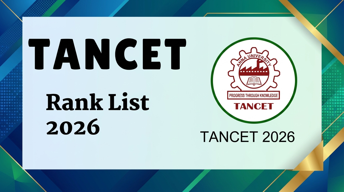 TANCET 2026 Rank List To Be OUT Today; Check Direct Link And Steps To Download