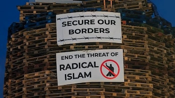 'Reject Such Hatred': Outrage Over Mosque Replica Put On Bonfire In Northern Ireland