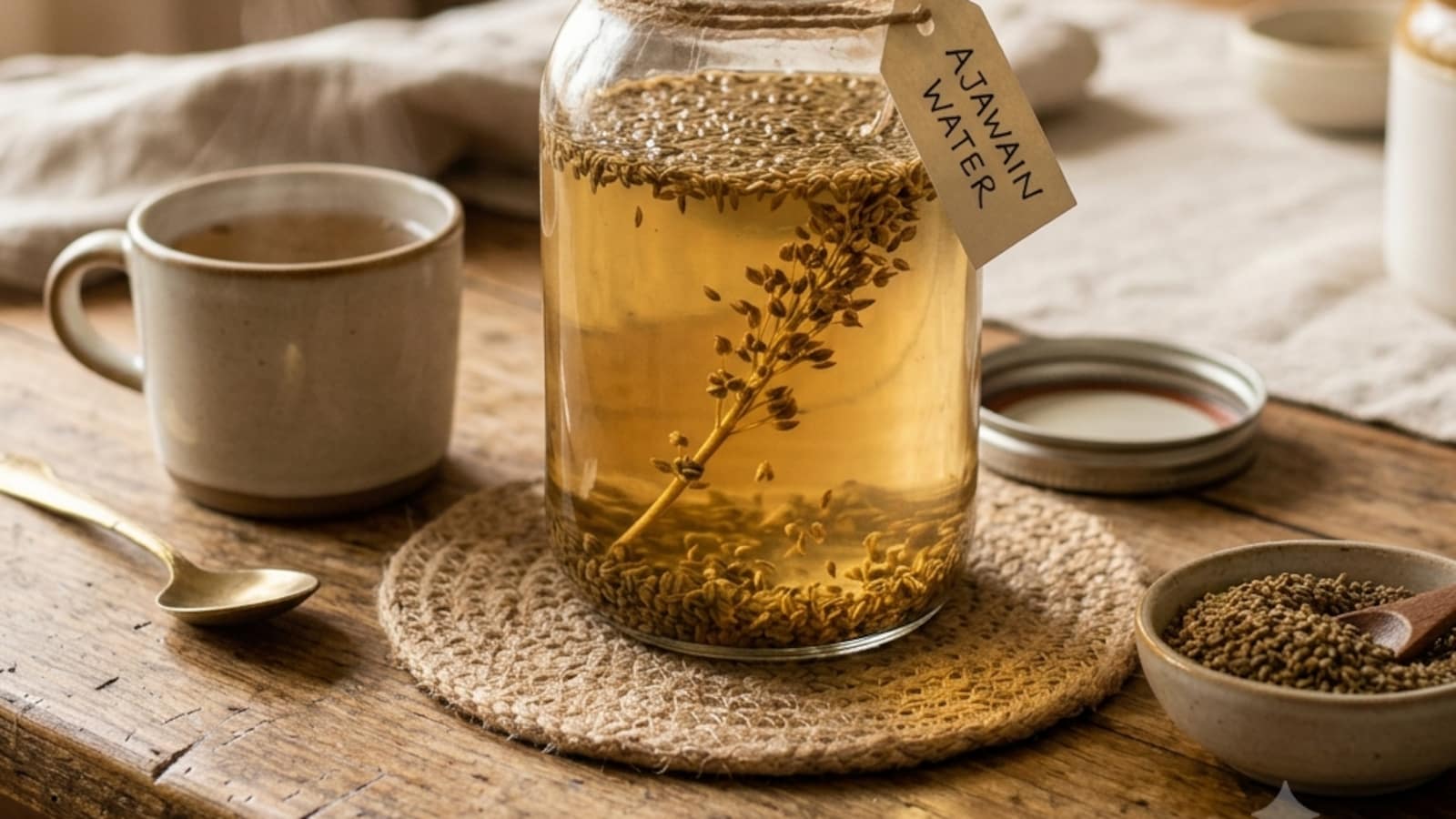 Ajwain Water and Ayurvedic Remedies for Digestive Discomfort After Heavy Meals