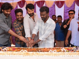 Mammootty, Dhanush Celebrate Their National Wins On <i>Om</i> Set. See Pics