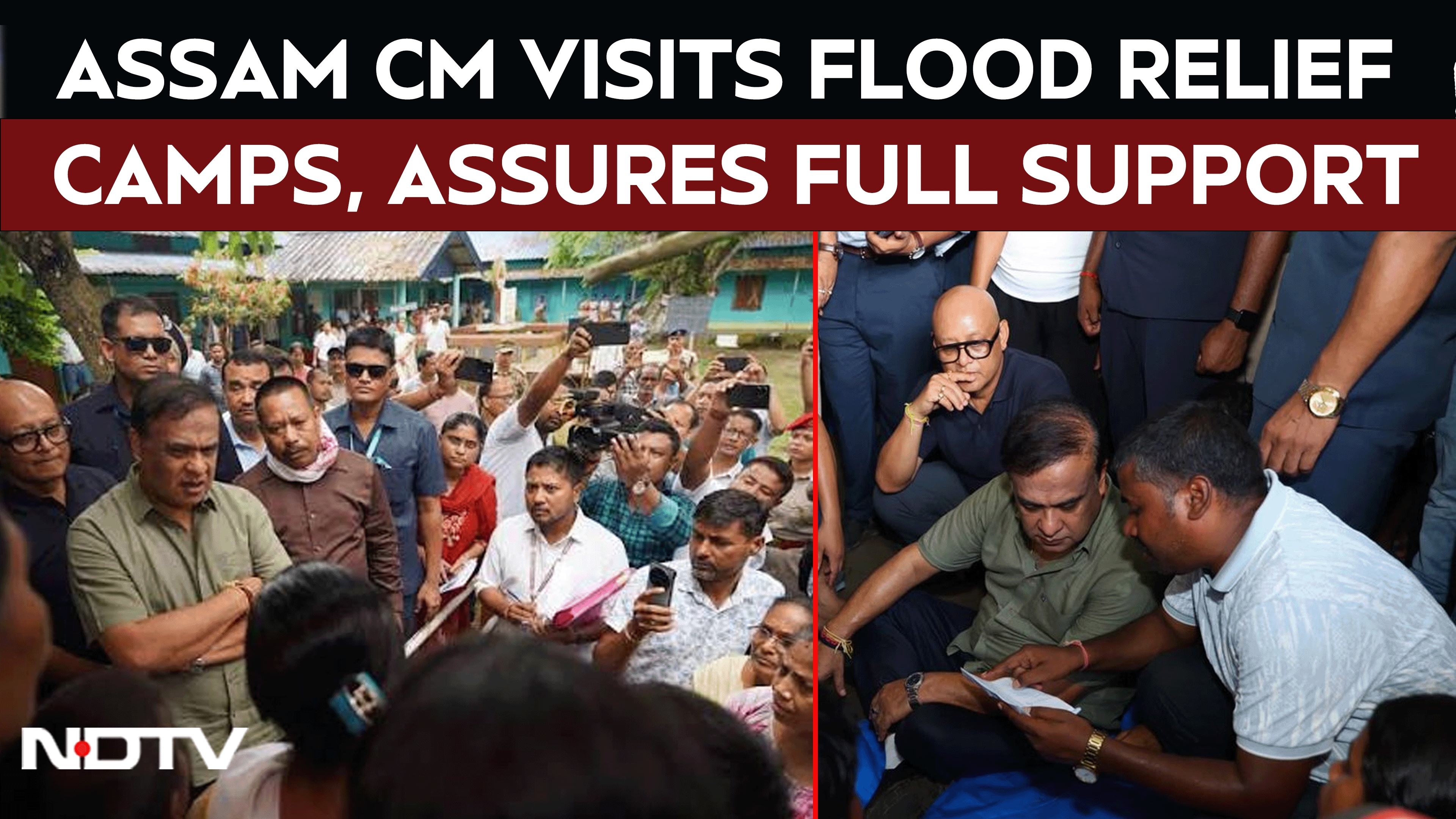 Assam Floods | "Situation Extremely Serious": Himanta Sarma Visits Assam Flood-Hit Districts