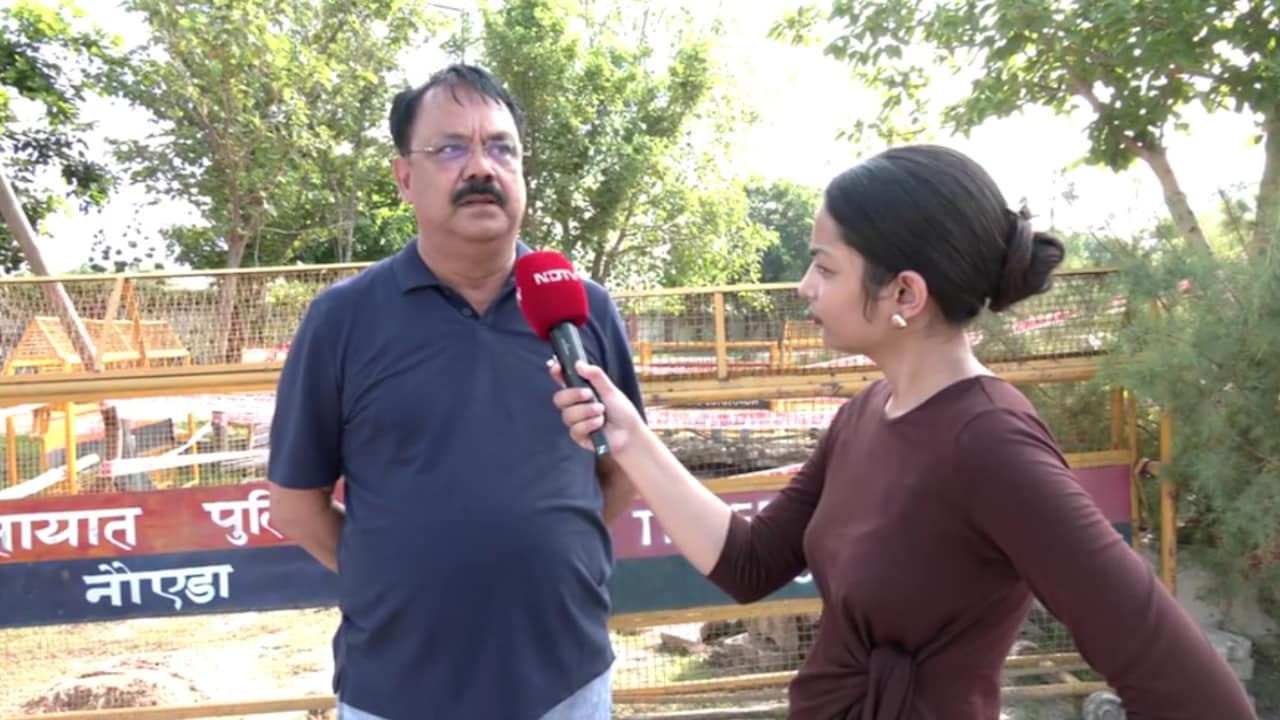 AK Singh, the General Manager of the Greater Noida Authority