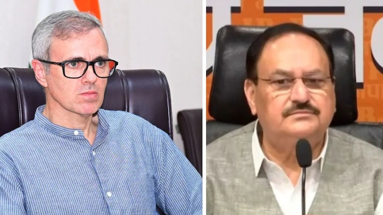 "Got The Date Wrong": Omar Abdullah Fact-Checks JP Nadda On J&K Paper Leak