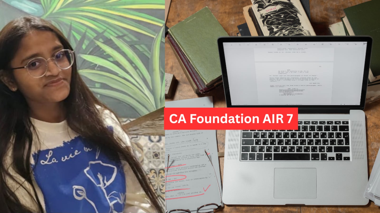 Agra Student Sona Jain Achieves AIR 7 in CA Foundation Exam 2026