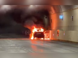 Car Catches Fire Inside Mumbai Coastal Road Tunnel, Disrupts Traffic