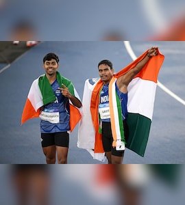 Gavit, Basil Script Historic 1-2 Finish For India In Mens 100m T47 Final At Commonwealth Games 2026