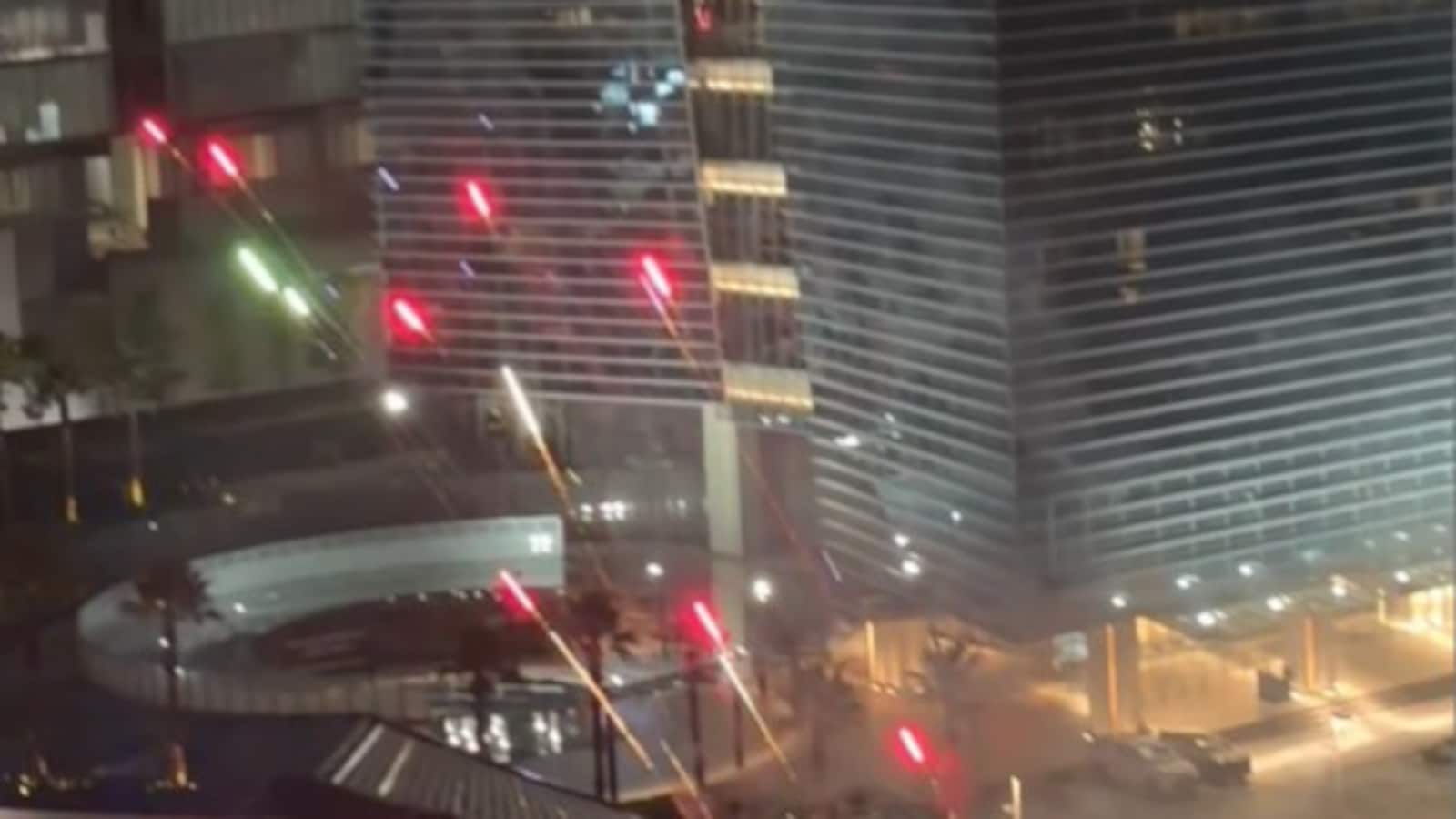 Chaos Outside Englands Team Hotel At 2 AM: Mexico Fans Set Off Firecrackers, Play Music
