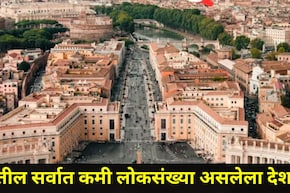 World News : जगात सर्वात कमी लोकसंख्या असलेला देश, हजार लोकही राहत नाहीत, यामागचं कारणंही थक्क करणारं