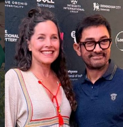 Aamir Khan reunites with Lagaan co-star Rachel Shelley at 25th anniversary screening in London