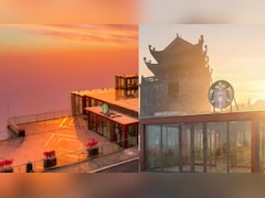 This Starbucks On Vietnam's Highest Peak Offers Coffee With Panoramic Mountain Views