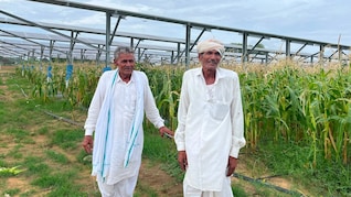 नीचे कर रहे खेती, ऊपर बना रहे बिजली; अन्नदाता से ऊर्जादाता बन गए मरू प्रदेश के किसान