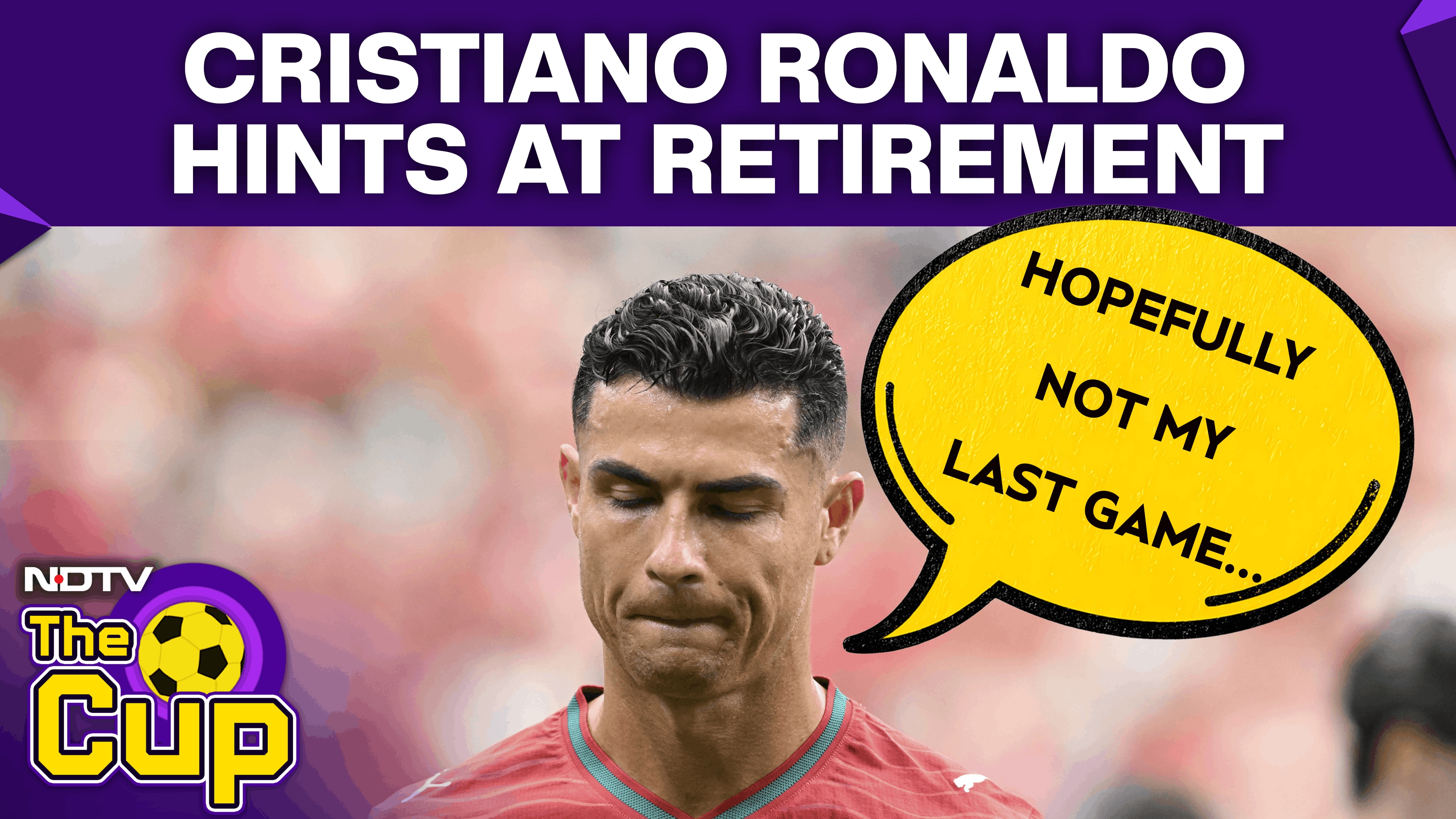 Cristiano Ronaldo Hints At Retirement Ahead Of Round Of 16 Clash Against Spain