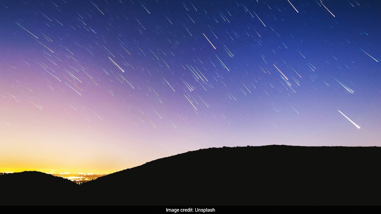 New Zealand meteor shower