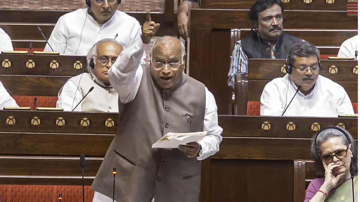 'Threatening Violence': BJP Over M Kharge's Remark On Amit Shah In Parliament
