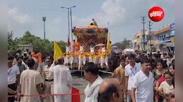 उज्जैन में 100 साल पुराने रथ पर निकले भगवान जगन्नाथ, पहली बार 3 रथों पर विराजे प्रभु, बलदेव और सुभद्रा&nbsp;