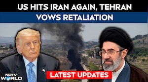 US Launches Fresh Strikes On Iran; Tehran Warns American Troops To Leave