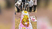 Until The Last Journey: Betul Man's Loyal Dog Dies Beside His Bier