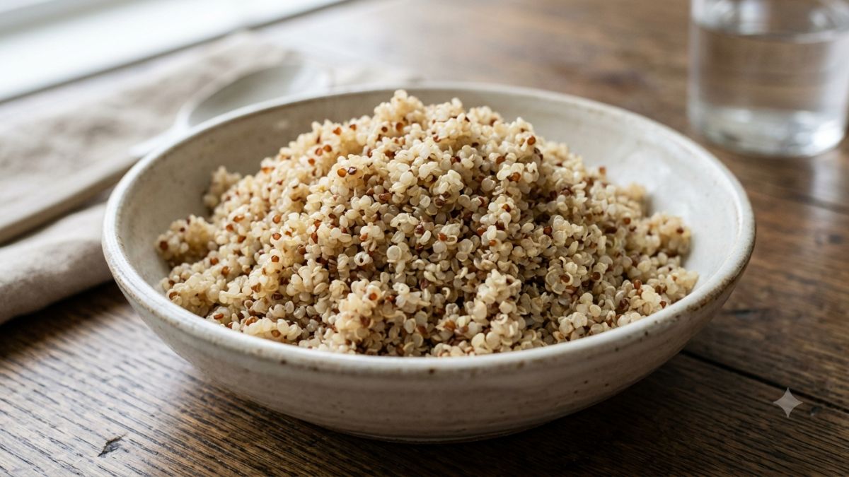 Quinoa is one of the highest-protein grains that also provides fibre, vitamins, and minerals