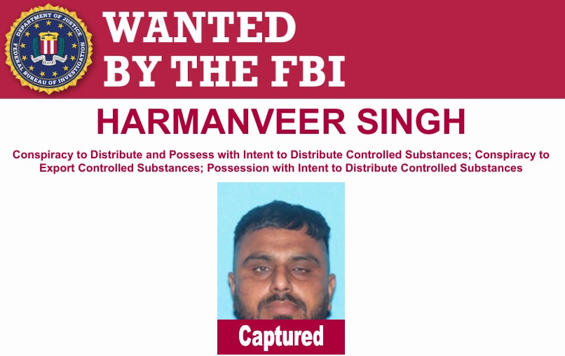 FBI Wanted Harmanveer Singh Arrested: कौन है एफबीआई वांटेड हरमनवीर सिंह