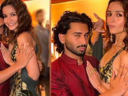 Alia Bhatt Does An 'Orry-Pose' At Anshula Kapoor's Reception Party. See Pics