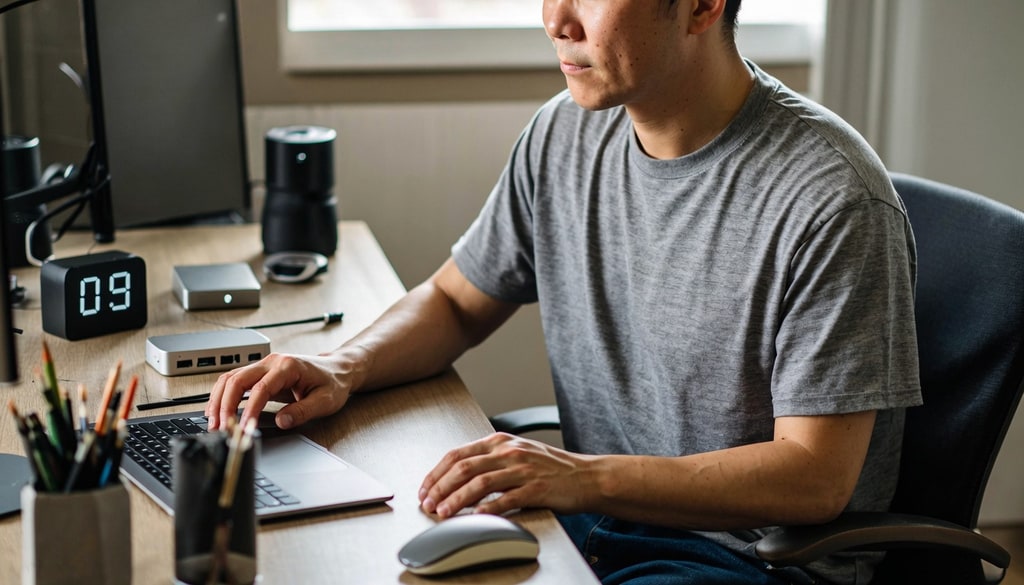 Turn any desk into a proper workstation using lightweight, travel-friendly, and compact electronics. Turn any desk into a proper workstation using lightweight, travel-friendly, and compact electronics.