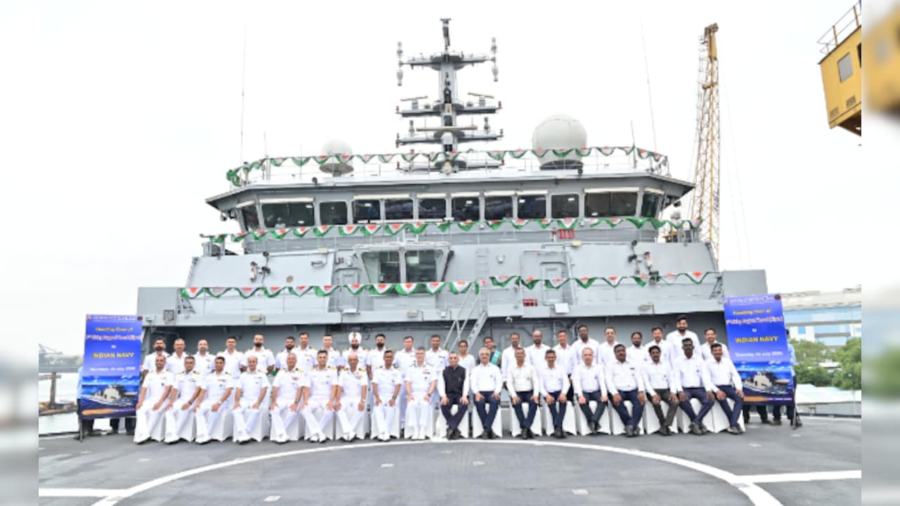 INS Nipun deep sea rescue vessel