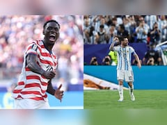 'Rules Different For Messi' — Folarin Balogun's Red Card For Similar Challenge Sparks Fan Outrage