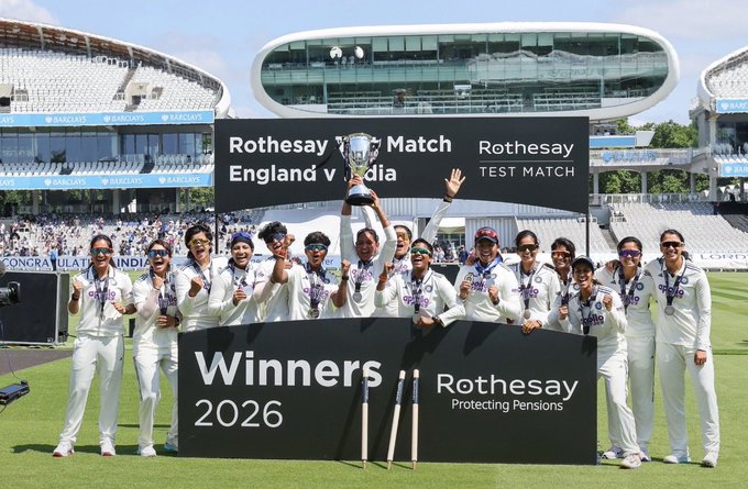 SKY's Big Praise For India Women's Historic Test Win vs England Goes Viral