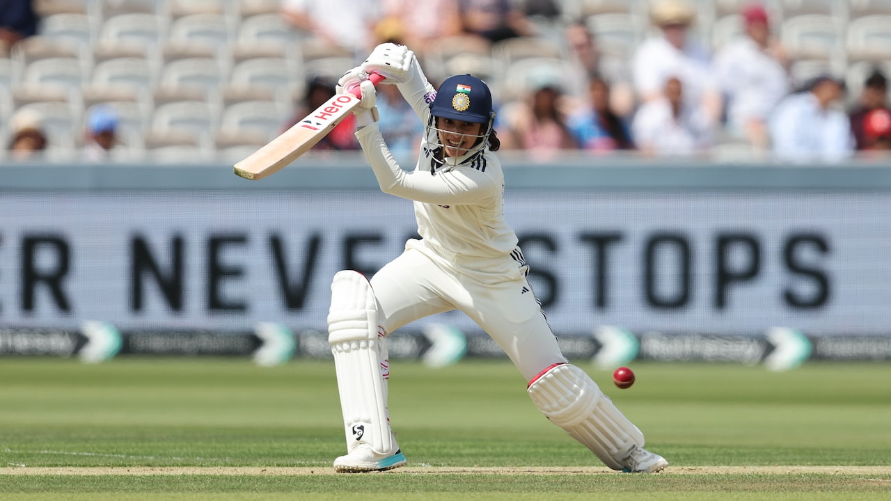 India set 285 in historic Lord’s Women’s Test; England finish 21/1