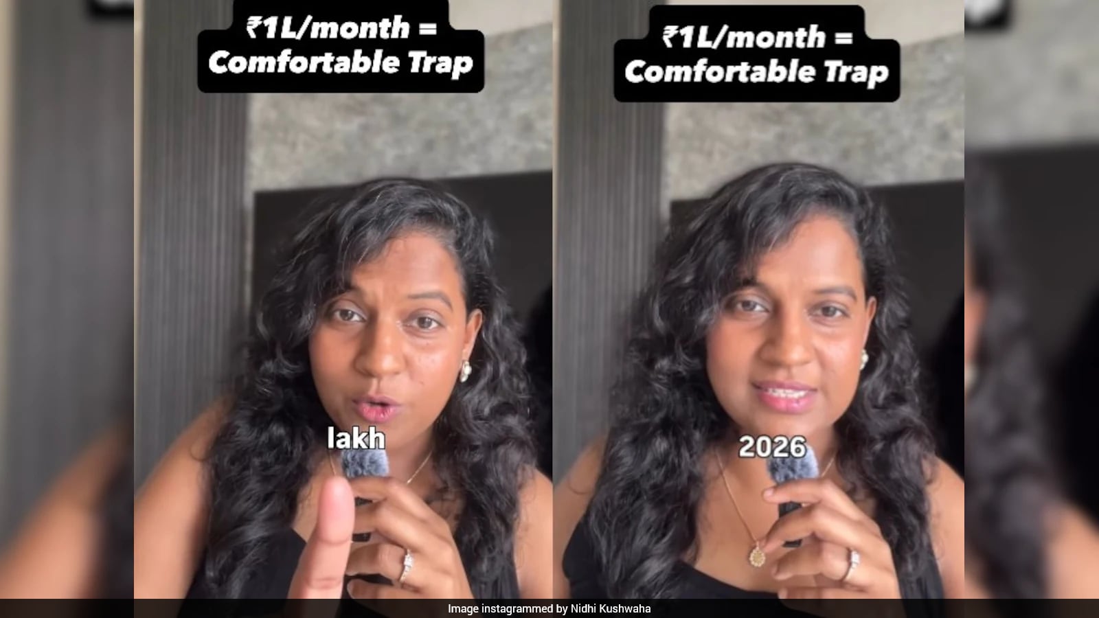 Woman Highlights Rs 1 Lakh Monthly Salary as Potential Comfort Trap in 2026