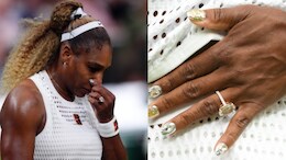 Serena Williams' $3 Million Ring And Diamond Manicure Steal The Show At Wimbledon