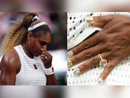 Serena Williams' $3 Million Ring And Diamond Manicure Steal The Show At Wimbledon