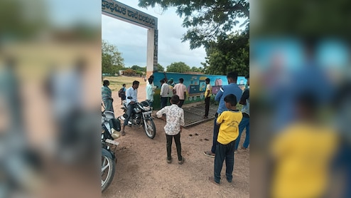 4 Students Injured After Government School Gate Collapses In Karnataka